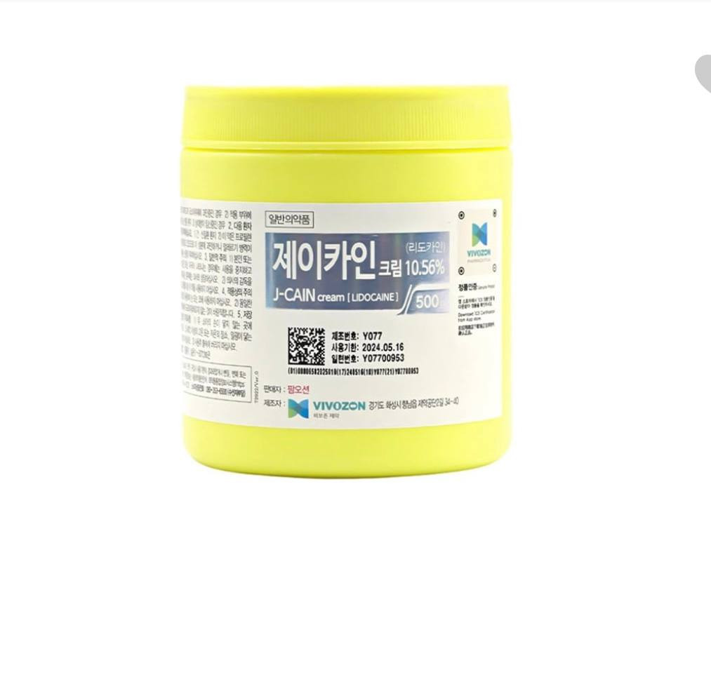 كريم التخدير الكوري