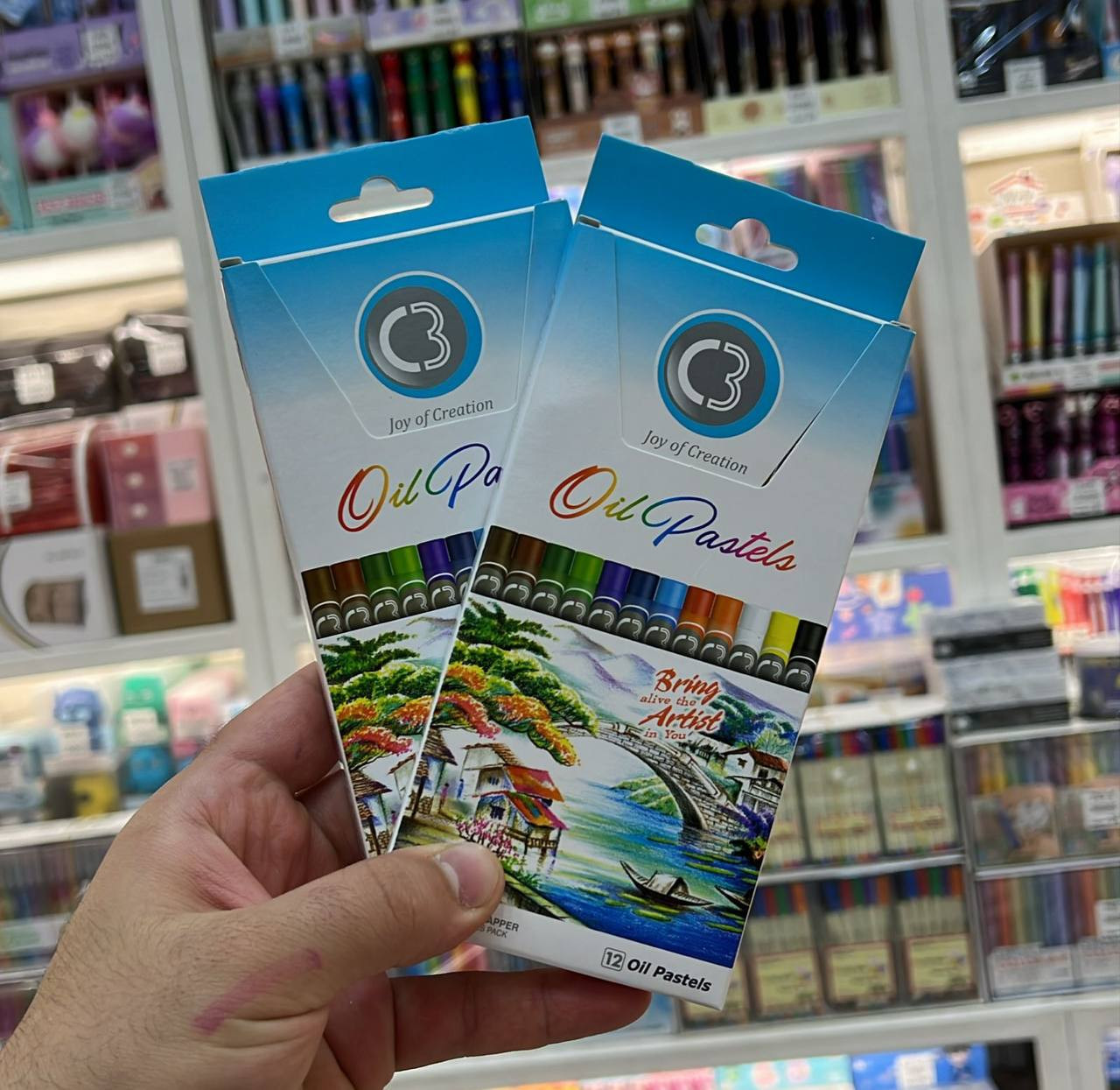 الوان باستيل زيتية